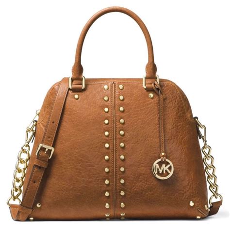 michael kors leather satchel bag|michael kors large satchel handbag.